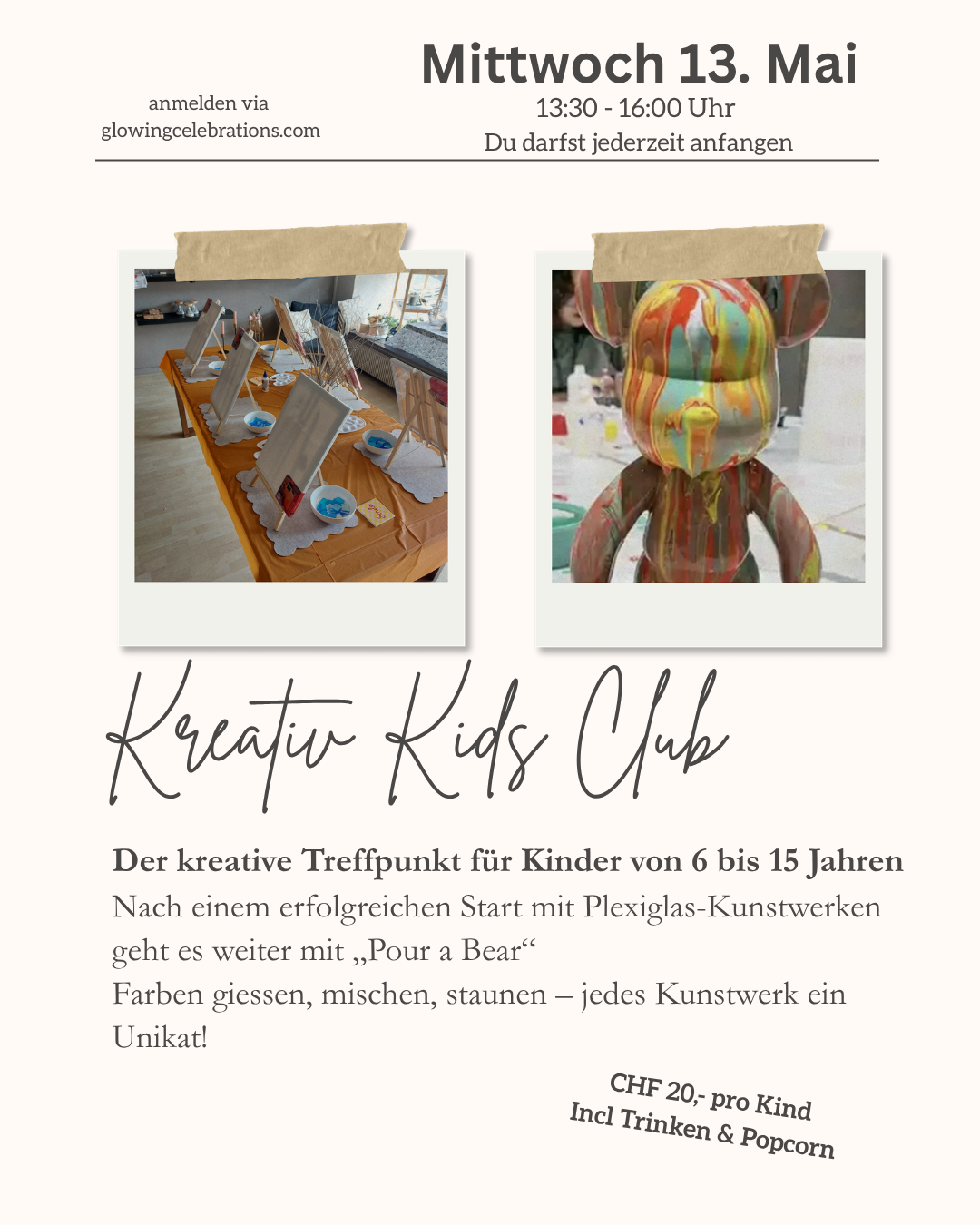 Creative Kids Club - Mini Atelier Romanshorn