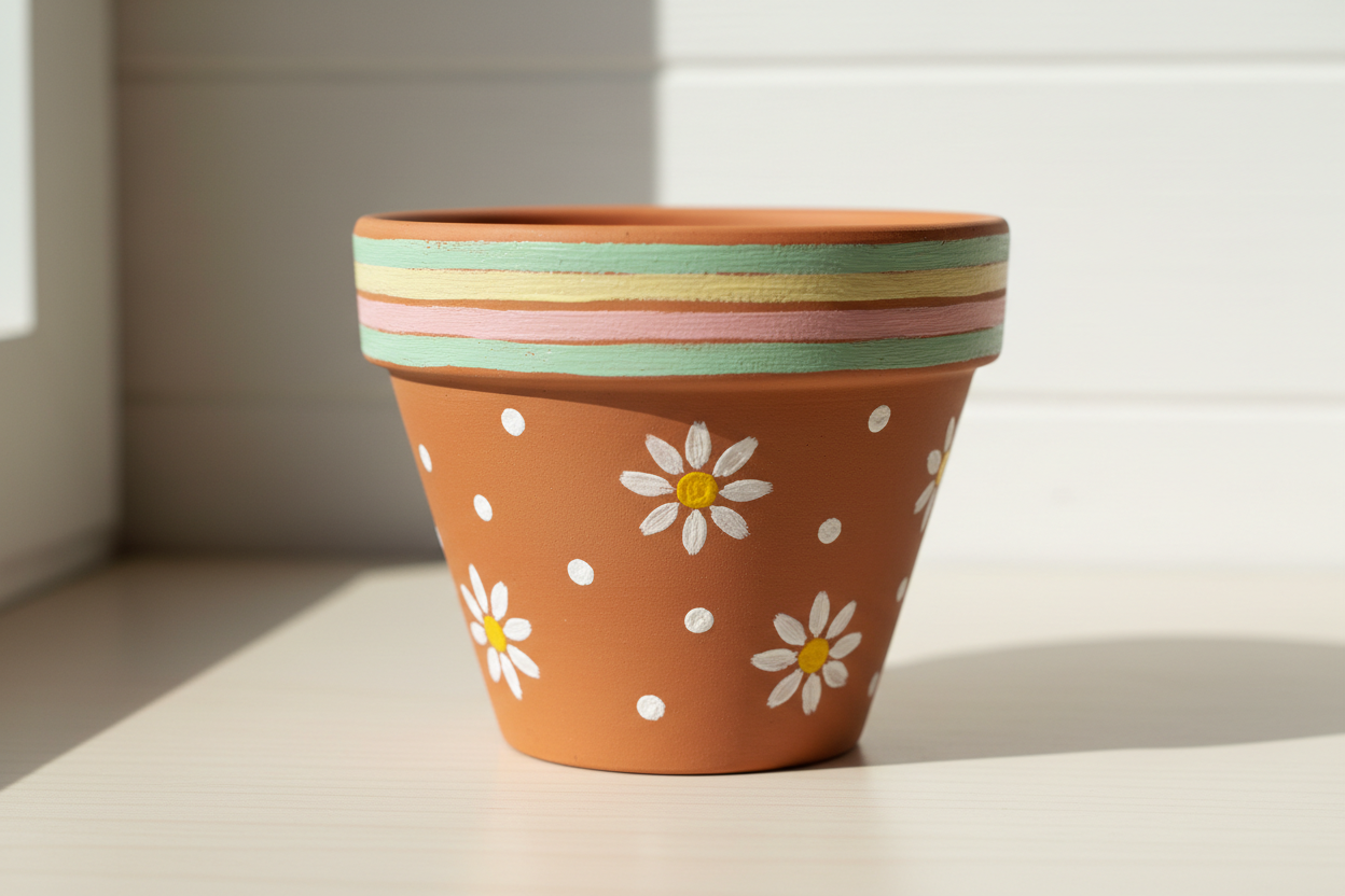 Coffee, Croissant & Pot Painting | Creative Workshop at Glowing Celebrations