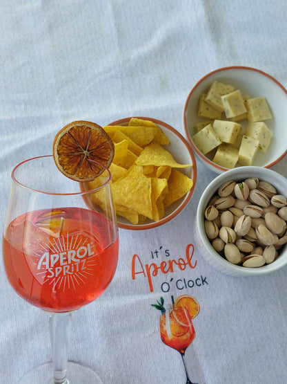 Aperol candle